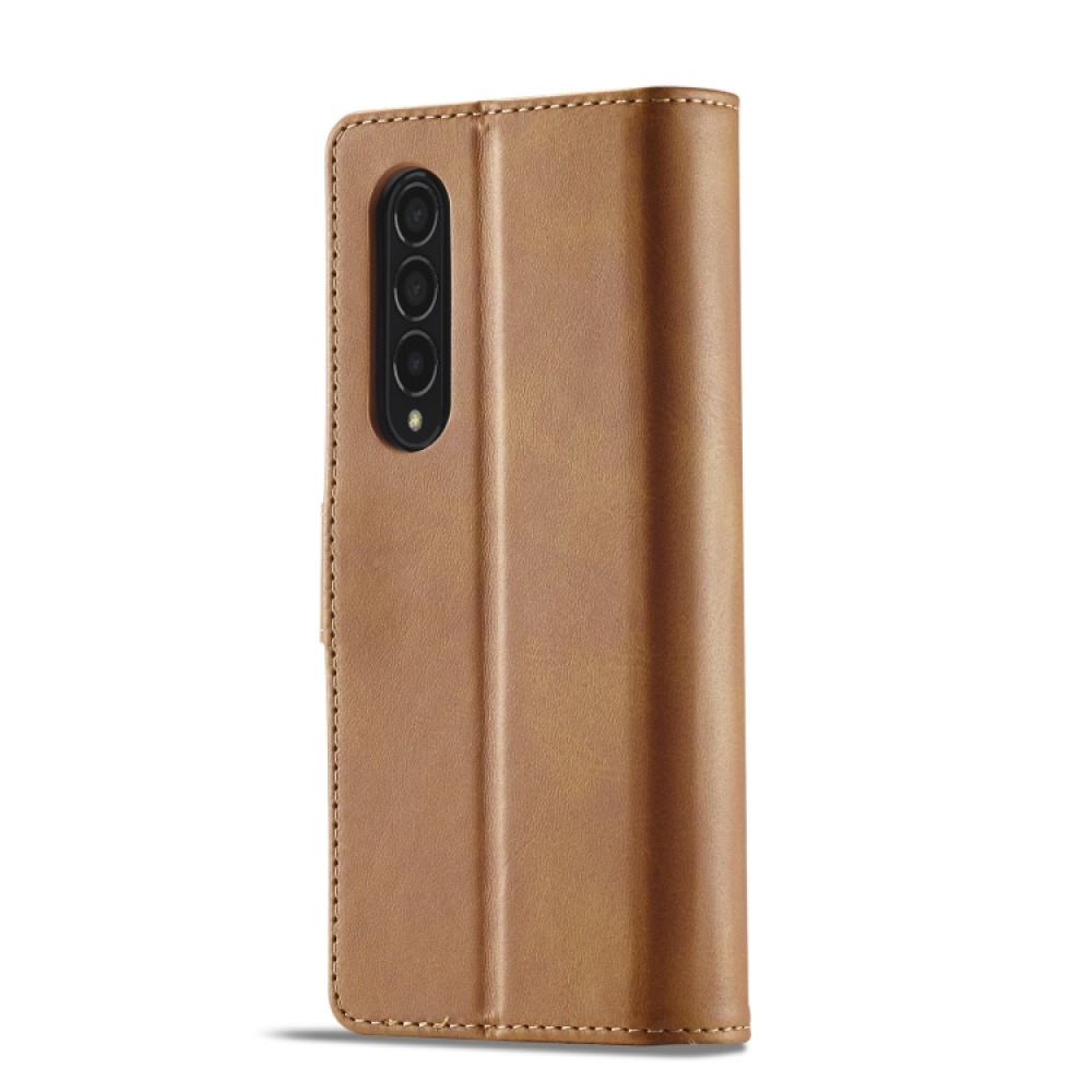 Samsung Galaxy Z Fold4 5G LC.IMEEKE Кожен Калъф и Протектор