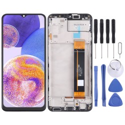 Оригинален LCD Дисплей и Тъч Скрийн с Рамка за Samsung Galaxy A23 SM-A235F