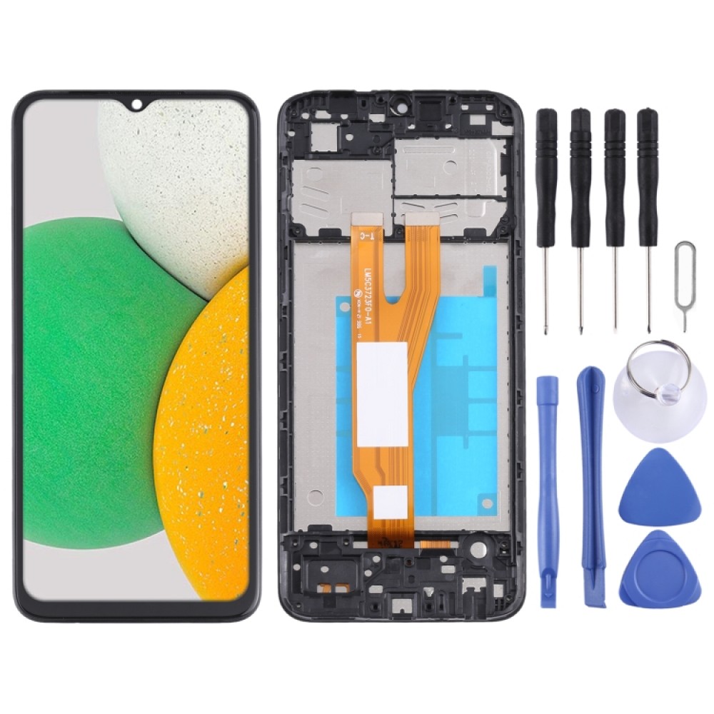 Дисплей и Тъч Скрийн с Рамка за Samsung Galaxy A03 Core