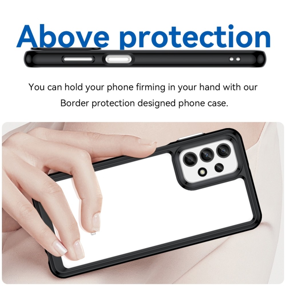 Samsung Galaxy M23 5G/F23 5G Силиконов Калъф Transparent TPU и Протектор