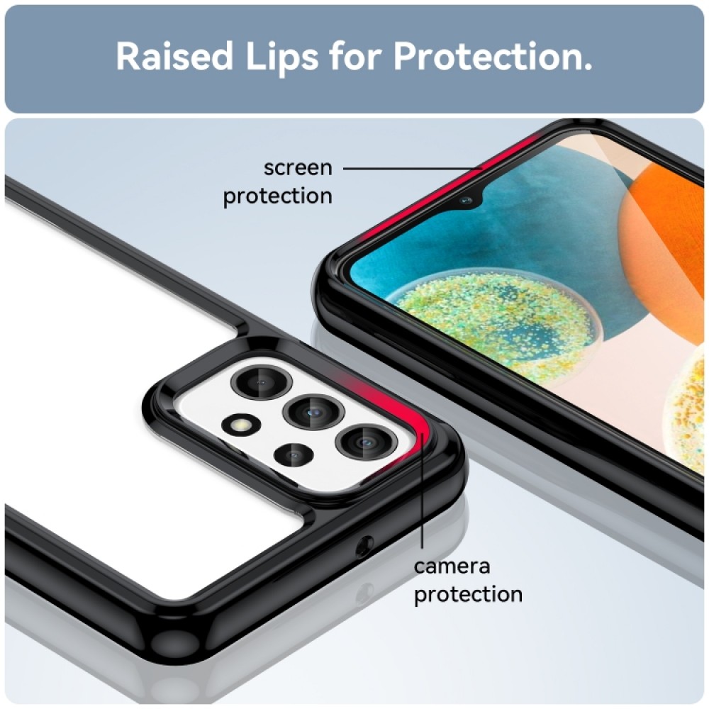 Samsung Galaxy M23 5G/F23 5G Силиконов Калъф Transparent TPU и Протектор