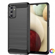 Samsung Galaxy M13 5G Удароустойчив Carbon Fiber Калъф и Протектор