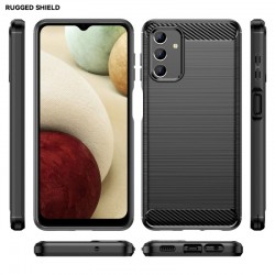 Samsung Galaxy M13 5G Удароустойчив Carbon Fiber Калъф и Протектор