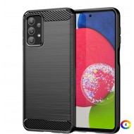 Samsung Galaxy M23 5G/F23 5G Удароустойчив Carbon Fiber Калъф и Протектор