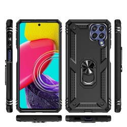 Samsung Galaxy M53 5G Удароустойчив Ring Holder Калъф и Протектор