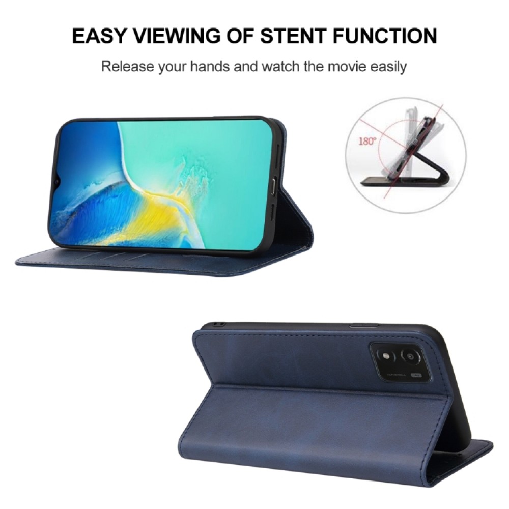 vivo Y15s 2021 / Y15a / Y01 4G Wallet Калъф и Протектор