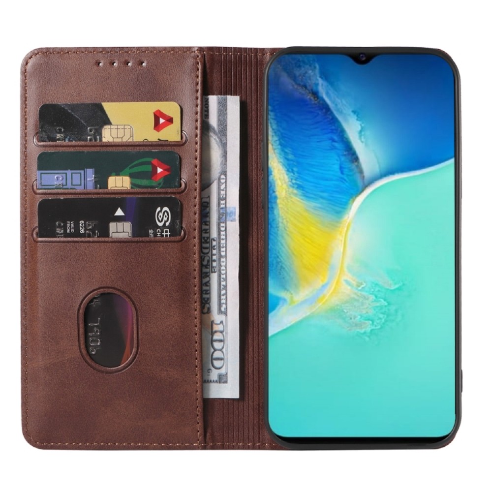 vivo Y15s 2021 / Y15a / Y01 4G Wallet Калъф и Протектор