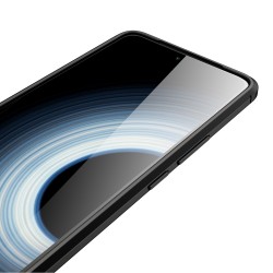 Xiaomi Redmi K50 Ultra / 12T / 12T Pro Удароустойчив Litchi Skin Калъф и Протектор