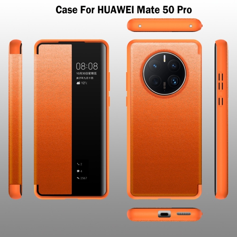 Huawei Mate 50 Pro View Window Калъф и Протектор