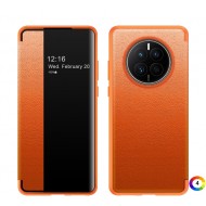 Huawei Mate 50 View Window Кожен Калъф и Протектор