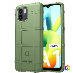 Xiaomi Redmi A1 Удароустойчив Carbon Fiber Калъф и Протектор