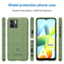 Xiaomi Redmi A1 Удароустойчив Carbon Fiber Калъф и Протектор