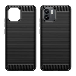 Xiaomi Redmi A1 Удароустойчив Carbon Fiber Калъф и Протектор