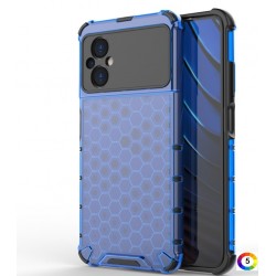 Xiaomi Poco M5 4G Силиконов Калъф Honeycomb TPU и Протектор