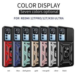 Xiaomi Redmi K50 Ultra / 12T / 12T Pro Удароустойчив Ring Holder Калъф и Протектор