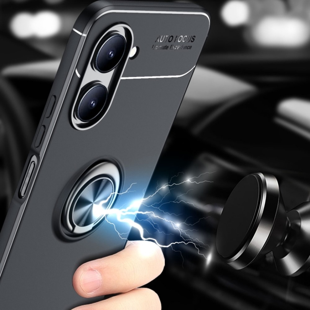 Realme C33 Удароустойчив Ring Holder Калъф и Протектор