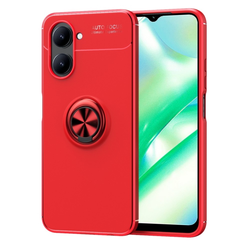 Realme C33 Удароустойчив Ring Holder Калъф и Протектор