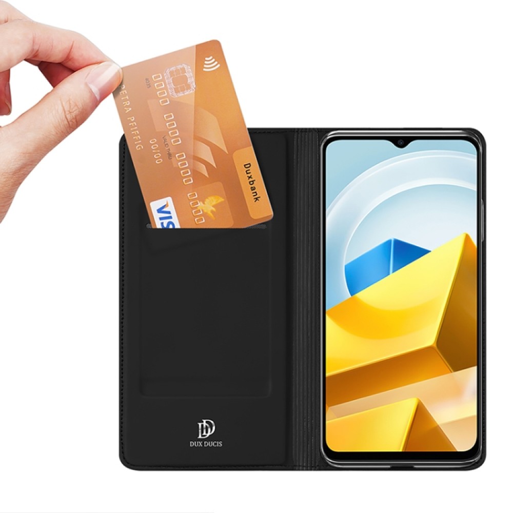 Xiaomi Poco M5 DUX DUCIS Кожен Калъф и Протектор