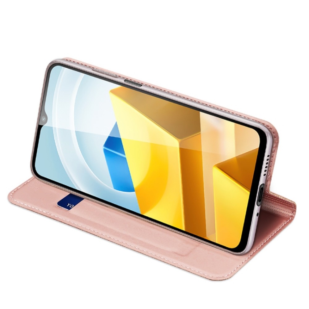 Xiaomi Poco M5 DUX DUCIS Кожен Калъф и Протектор