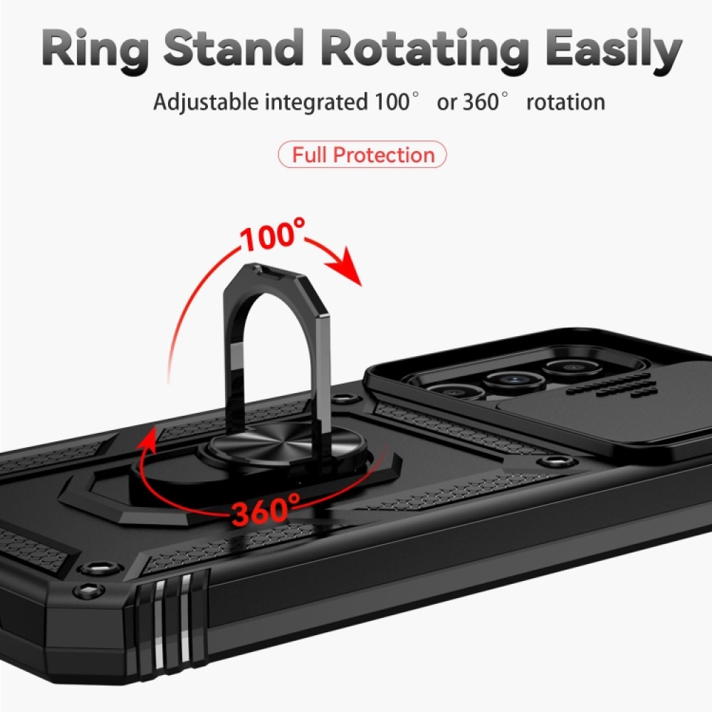 Samsung Galaxy A14 5G Удароустойчив Ring Holder Калъф и Протектор