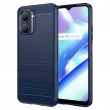 Realme C33 Удароустойчив Carbon Fiber Калъф и Протектор