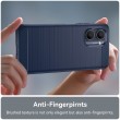 Realme C33 Удароустойчив Carbon Fiber Калъф и Протектор