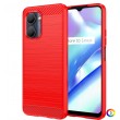 Realme C33 Удароустойчив Carbon Fiber Калъф и Протектор