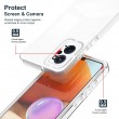 OPPO Realme 9i / OPPO A36 / A76 / A96 Силиконов Калъф Transparent TPU и Протектор
