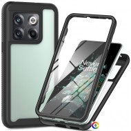 OnePlus 10T Силиконов Калъф Transparent TPU и Протектор