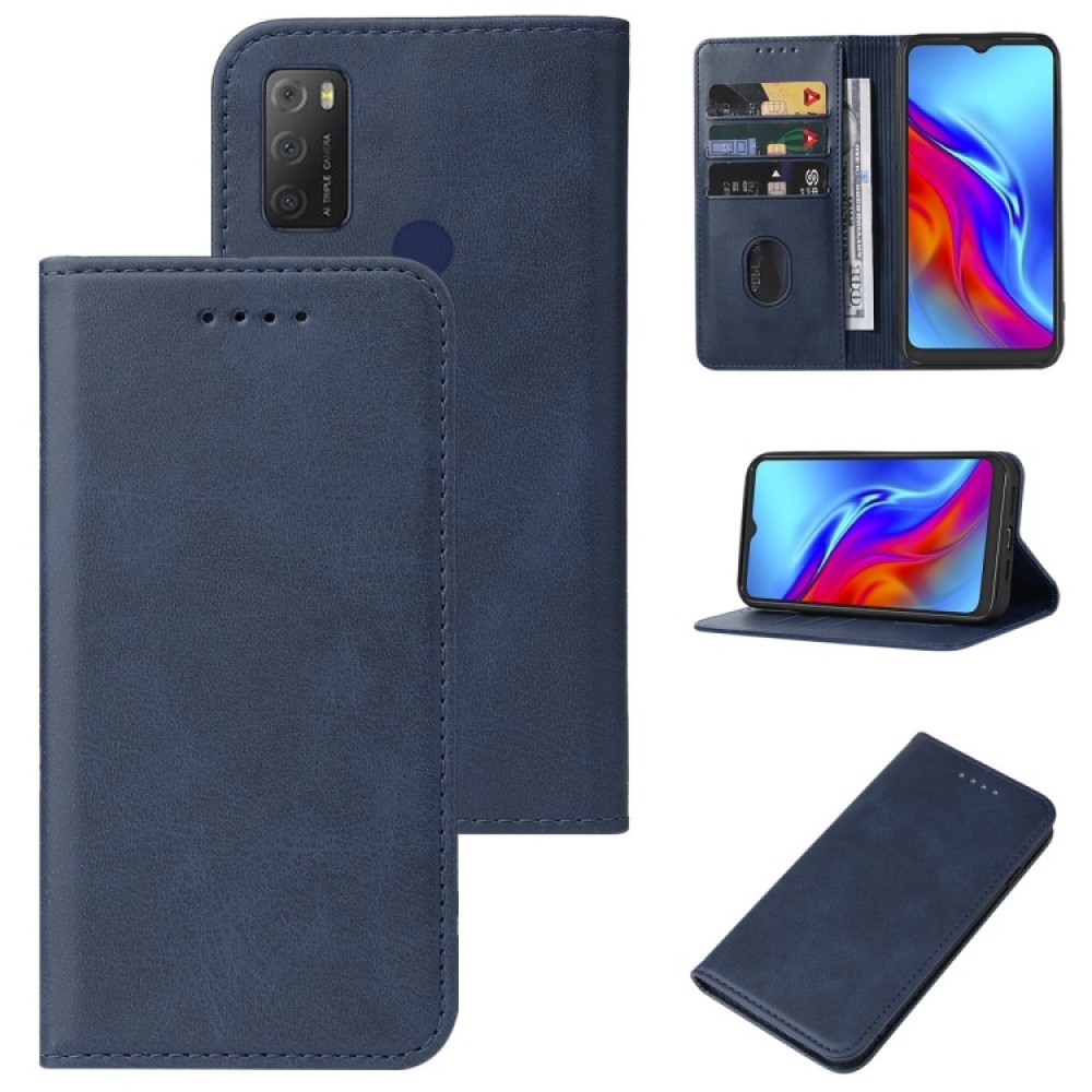 TCL 20E Wallet Калъф и Протектор
