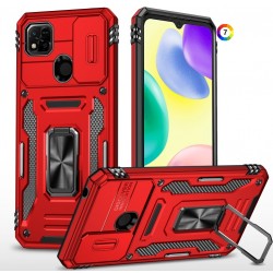 Xiaomi Redmi 10C Удароустойчив Ring Holder Калъф и Протектор