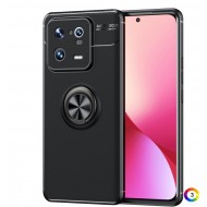 Xiaomi 13 Pro Удароустойчив Metal Ring Калъф и Протектор
