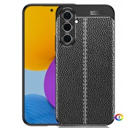 Samsung Galaxy A54 5G Удароустойчив Litchi Skin Калъф и Протектор