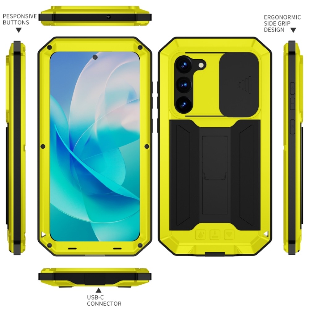 Samsung Galaxy S23 5G R-JUST Удароустойчив Калъф и Протектор