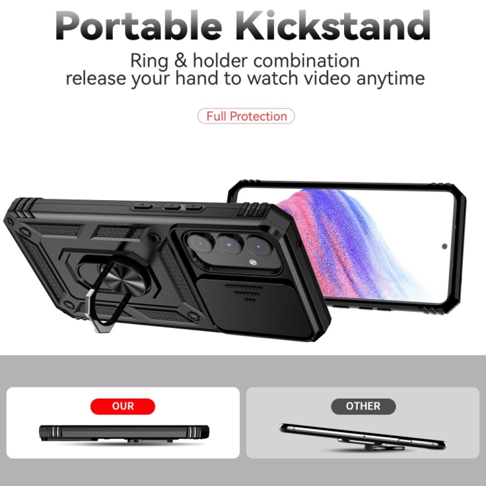 Samsung Galaxy A54 5G Удароустойчив Ring Holder Калъф и Протектор