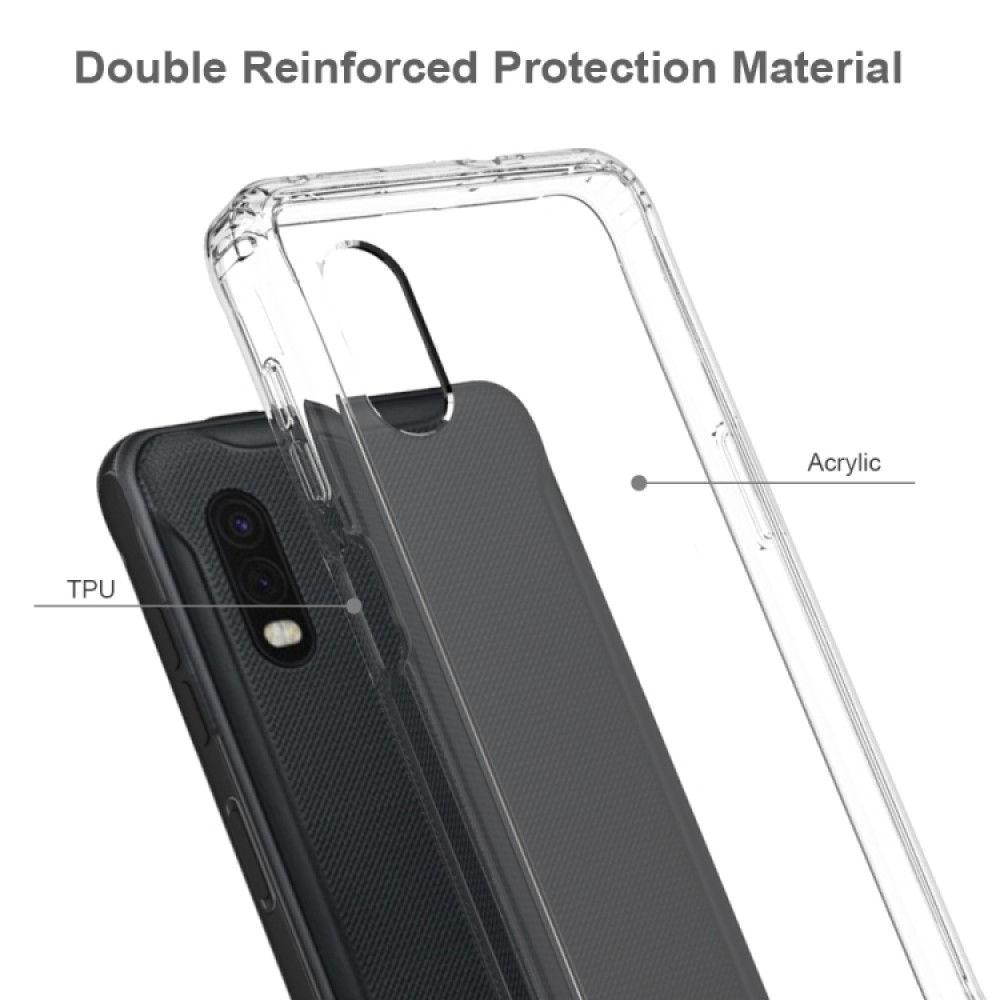 Samsung Galaxy Xcover Pro Удароустойчив  TPU Силиконов Калъф и Протектор