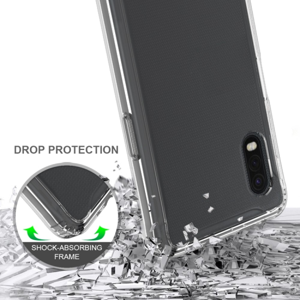 Samsung Galaxy Xcover Pro Удароустойчив  TPU Силиконов Калъф и Протектор