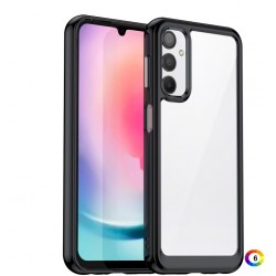 Samsung Galaxy A24 4G Силиконов Калъф Transparent TPU и Протектор