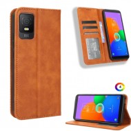 TCL 403 Retro-skin Magnetic Кожен Калъф и Протектор