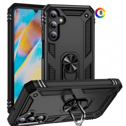 Samsung Galaxy A15 Удароустойчив Ring Holder Калъф и Протектор