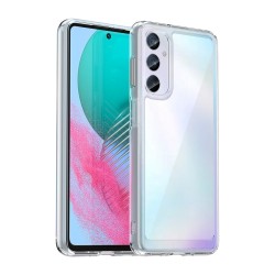 Samsung Galaxy M54 5G Силиконов Калъф Transparent TPU и Протектор