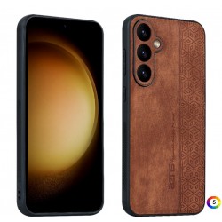 Samsung Galaxy S23 FE 5G AZNS Удароустойчив Кожен Калъф и Протектор
