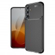 Samsung Galaxy M54 5G Удароустойчив Carbon Fiber Калъф и Протектор