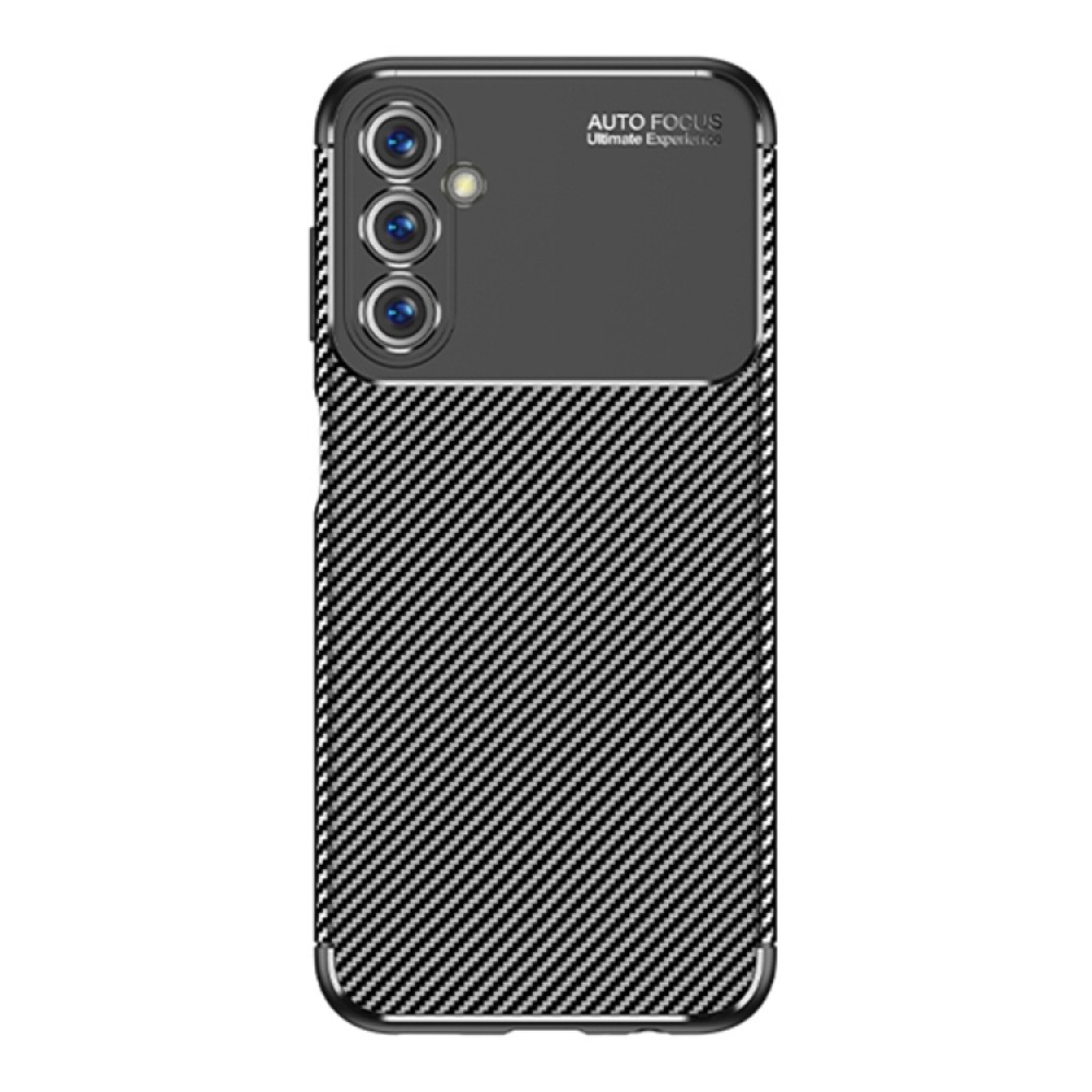 Samsung Galaxy M54 5G Удароустойчив Carbon Fiber Калъф и Протектор