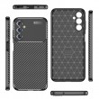 Samsung Galaxy M54 5G Удароустойчив Carbon Fiber Калъф и Протектор