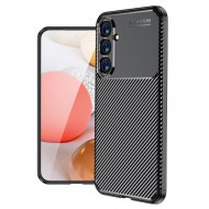 Samsung Galaxy S23 FE 5G Удароустойчив Carbon Fiber Калъф и Протектор