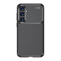 Samsung Galaxy S23 FE 5G Удароустойчив Carbon Fiber Калъф и Протектор
