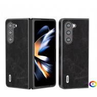 Samsung Galaxy Z Fold5 ABEEL Litchi Texture Wallet Калъф и Протектор