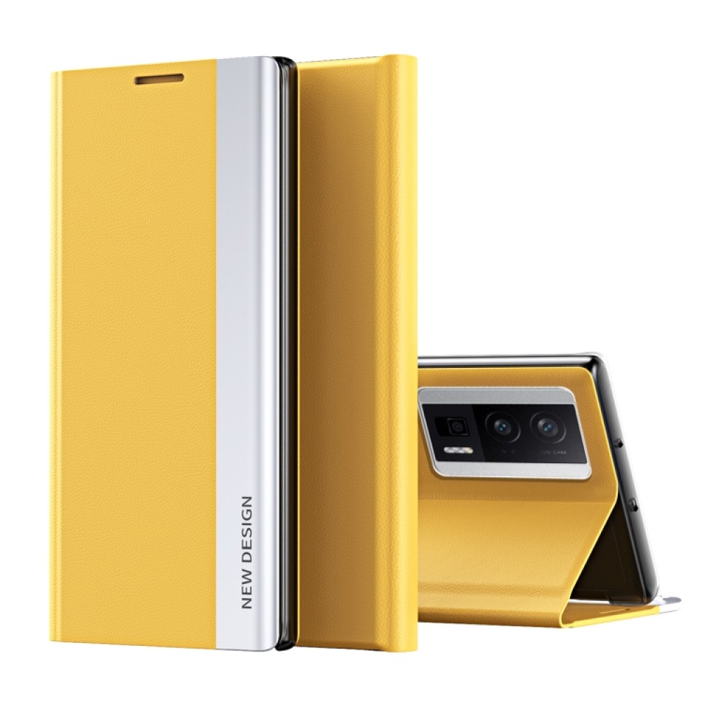 Xiaomi Poco F5 Pro Electroplated /Magnetic Wallet Калъф и Протектор