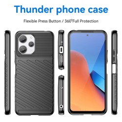 Xiaomi Redmi 12 5G (Global) / Poco M6 Pro 5G Удароустойчив Thunderbolt Калъф и Протектор